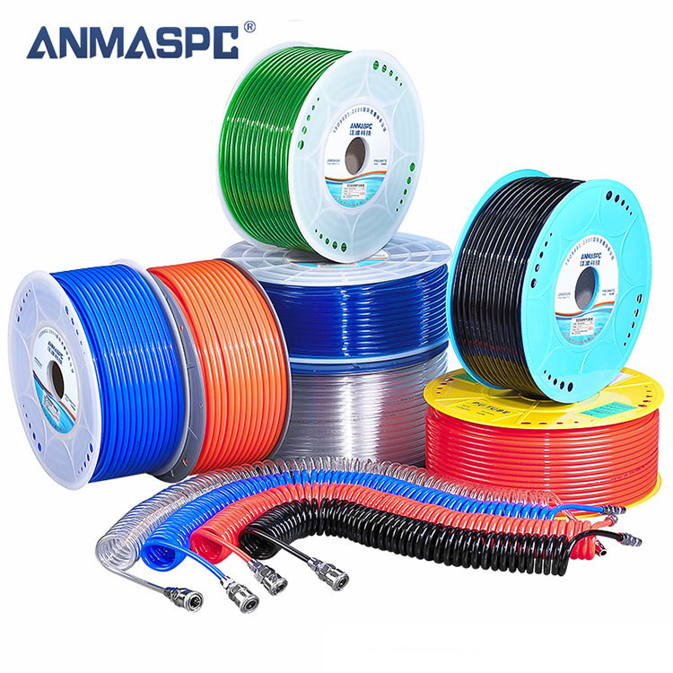 Push To Connect Fitting Tube PU полиуретанска пластична пневматска